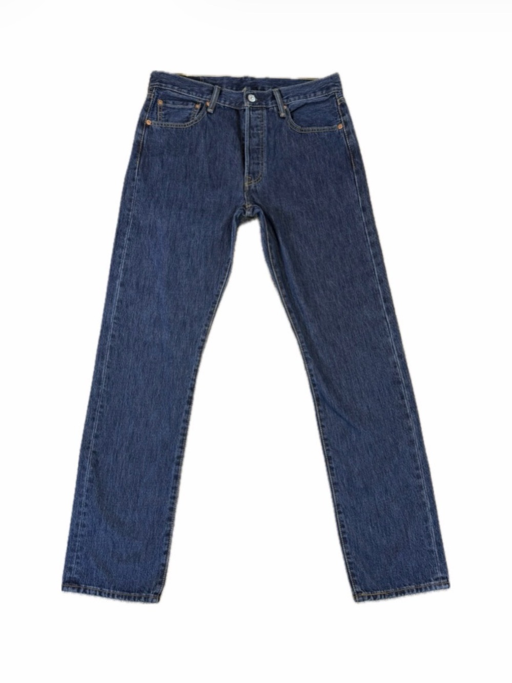 Levi’s 501 Dark Wash Denim Jeans 32x34 Straight Button Fly